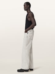 AllSaints Grey Lenny Jeans - Image 3 of 7