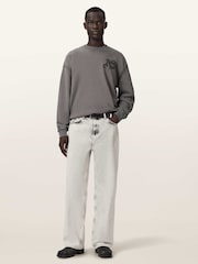 AllSaints Grey Lenny Jeans - Image 5 of 7