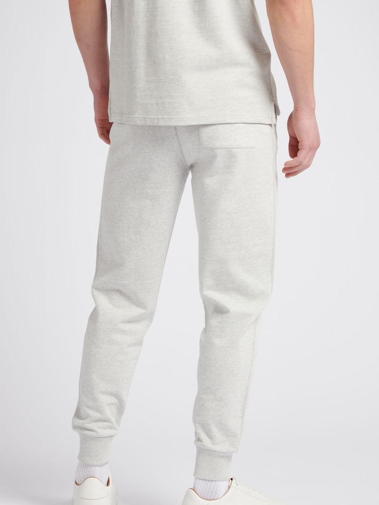 Jack Wills Grey Haydor 100% Cotton Joggers - Image 2 of 6