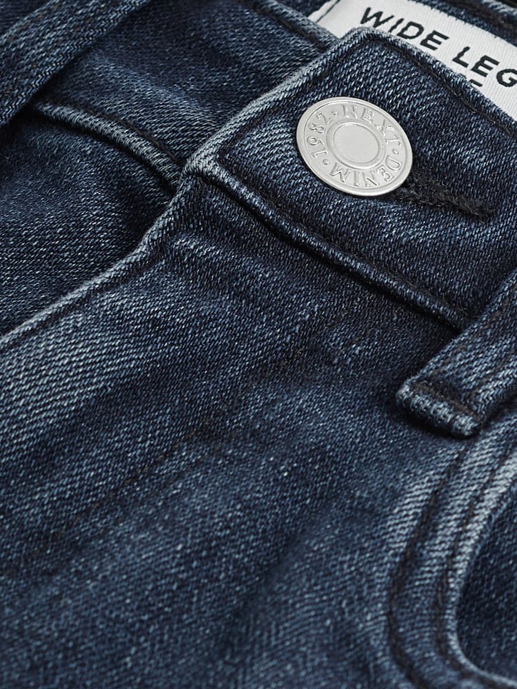 Tintenblau - Jeans mit weitem Bein - Bild 7 von 7