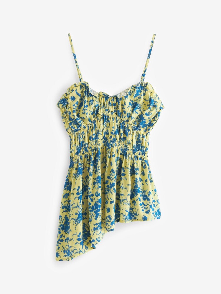 Yellow Print Preen Strappy Cami Top - Image 5 of 5