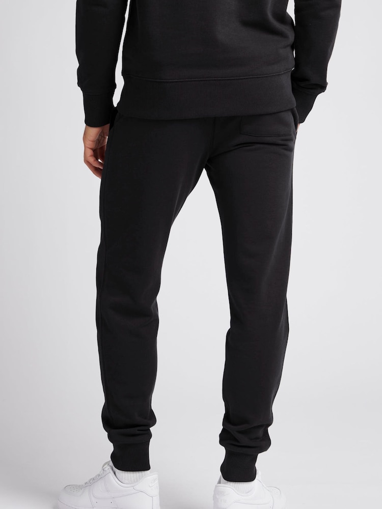 Jack Wills Black 100% Cotton Haydor Joggers - Image 2 of 7