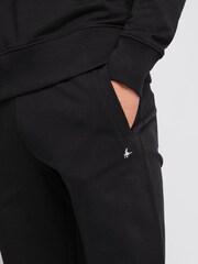 Jack Wills Black 100% Cotton Haydor Joggers - Image 4 of 7