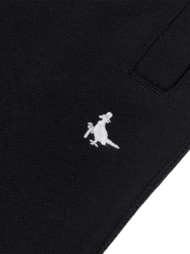 Jack Wills Black 100% Cotton Haydor Joggers - Image 7 of 7