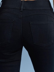 Black Super Stretch Soft Sculpt Pull-On Slim Denim Leggings - Image 5 of 6