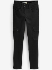 Black Lift, Slim And Shape Slim Cargo Jeans - Image 6 of 7