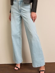 Bleach Blue Hourglass Wide Leg Jeans - Image 2 of 5