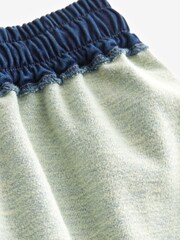 Dark Blue Cosy Denim Joggers - Image 7 of 9