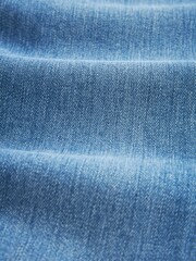 Mid Blue Cosy Brushed Bootcut Jeans - Image 8 of 8