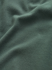 Green Regular Knitted Long Sleeve Polo Shirt - Image 4 of 5