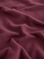 Port Purple Regular Knitted Long Sleeve Polo Shirt - Image 7 of 7