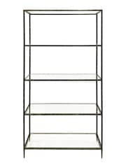 Libra Interiors Bronze Patterdale Shelving Unit - Image 2 of 4
