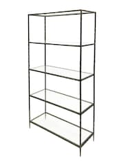 Libra Interiors Bronze Patterdale Shelving Unit - Image 3 of 4