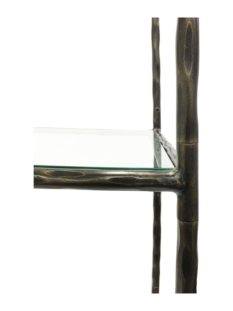 Libra Interiors Bronze Patterdale Shelving Unit - Image 4 of 4