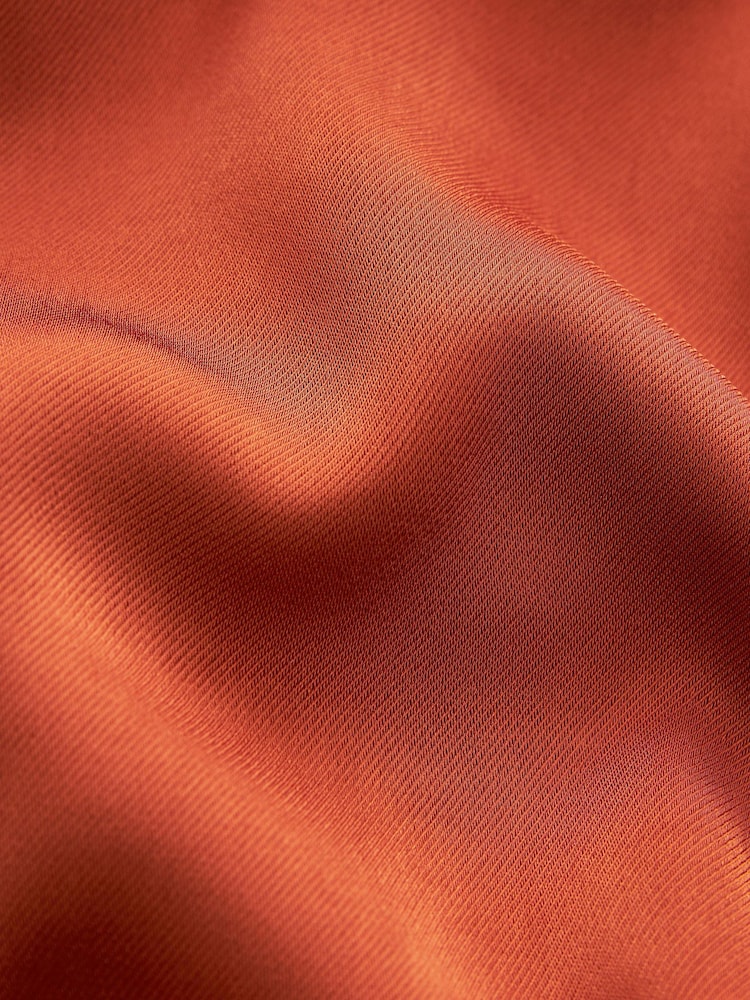 Dunkles Orange - Blazer mit Paisleymuster-Futter - Bild 6 von 6 Dunkles Orange - Blazer mit Paisleymuster-Futter - Bild 6 von 6