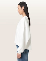 AllSaints White Reflex Lila Sweatshirt - Image 2 of 8