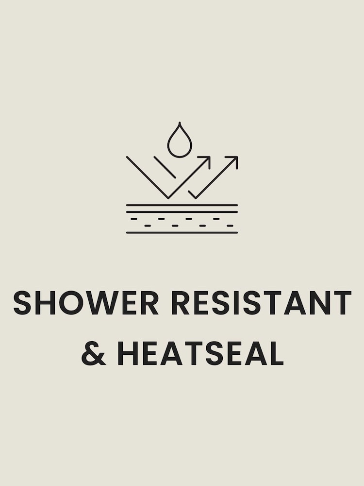 Slate Grey Long Shower Resistant Puffer Coat - Image 3 of 13