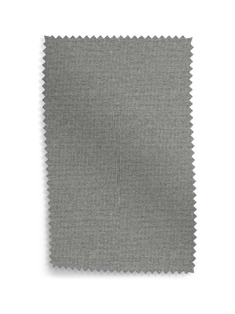 Jasper Conran London Black White Weave Upholstery Swatch - Image 1 of 1