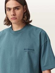 AllSaints Xander kortermet t-skjorte med rund hals - Bilde 5 av 7