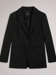 Črn dolg blazer z enorednim zapenjanjem Ted Baker Fritta - Slika 5 iz 7