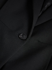 Črn dolg blazer z enorednim zapenjanjem Ted Baker Fritta - Slika 7 iz 7
