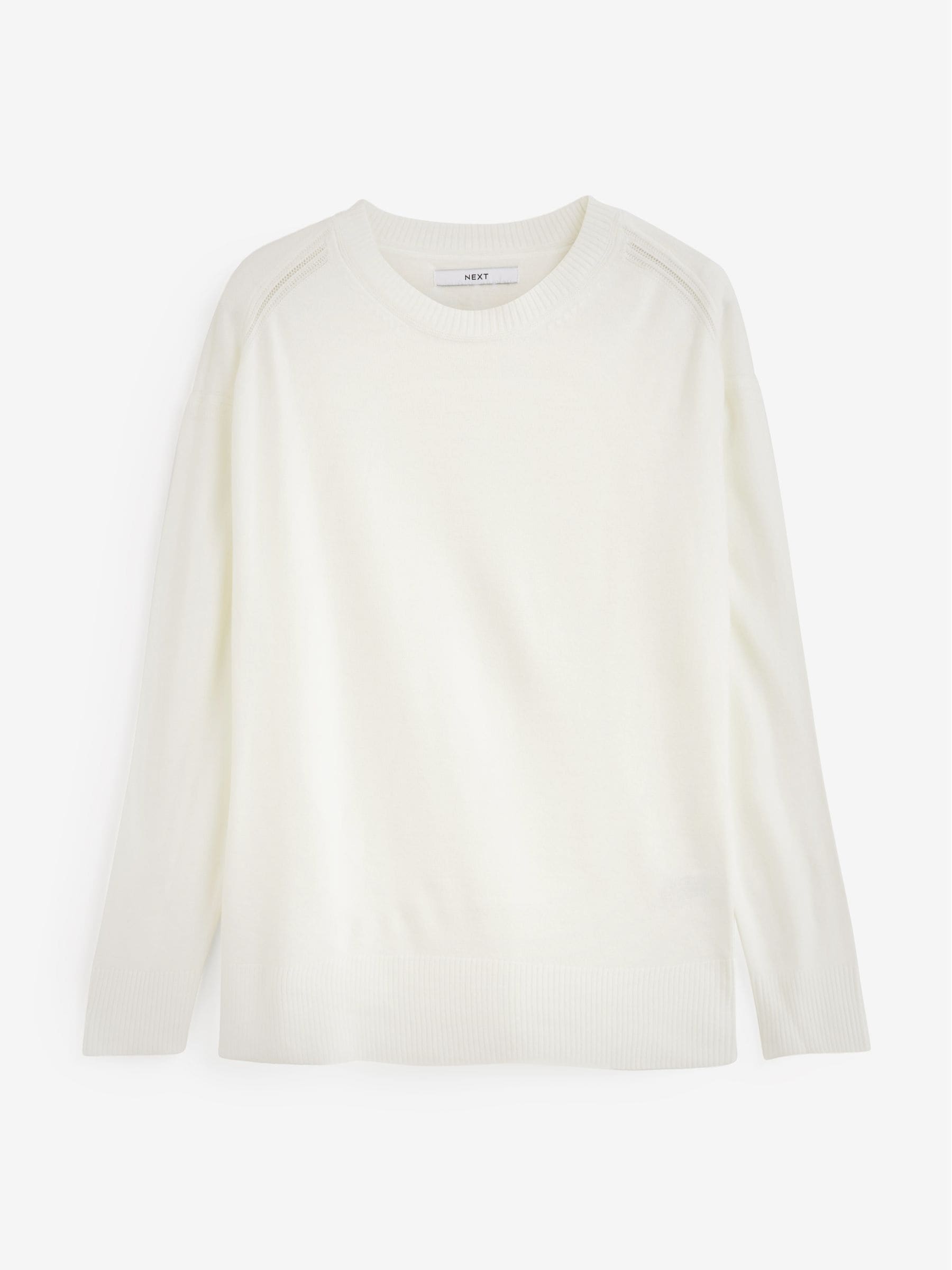 White long sleeve jumper top