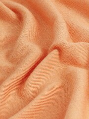 Orange Sleeveless Roll Neck Knitted Tank - Image 6 of 6