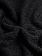 Schwarz - Kuscheliger, langärmeliger Pullover mit Rundhalsausschnitt - Bild 7 von 7