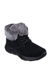 Skechers Black Womens On-The-Go Joy Plush Dreams Boots - Image 3 of 5