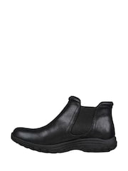 Skechers Black Womens Reggae Fest 2.0 New Yorker Boots - Image 2 of 5