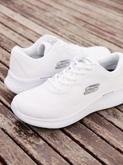 Skechers White Skech-Lite Pro Perfect Time Womens Trainers - Image 5 of 5