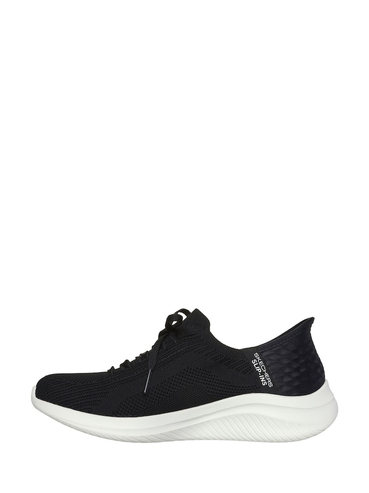 Skechers Black Slip-ins: Ultra Flex 3.0 Brilliant Trainers - Image 2 of 5