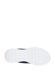 Skechers Blue Womens Wide Fit Graceful Get Connected Trainers - Image 4 of 4