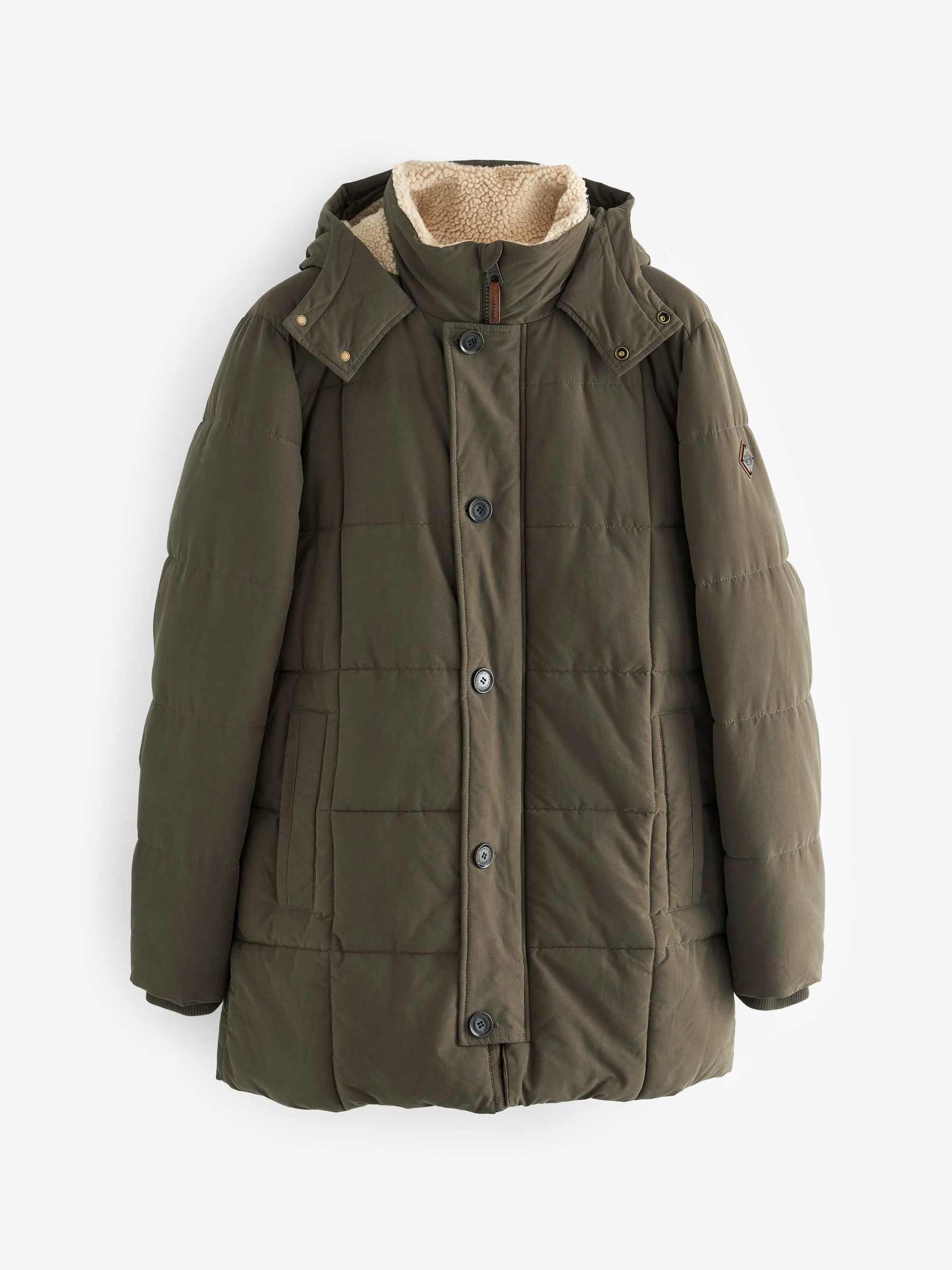 Next khaki parka online