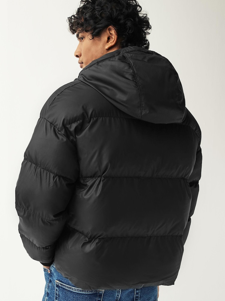 Converse Black Quilt Jacket - Image 2 of 5