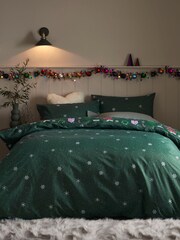 Praznični božič duvet pokrov in blazina set - Slika 2 iz 6