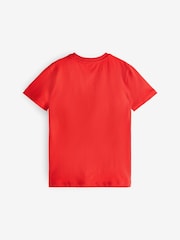 Red Dinosaur Flippy Sequin Short Sleeve T-Shirt (3-14yrs) - Image 3 of 3