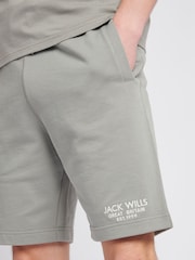 Jack Wills Grey 100% Cotton Shorts - Image 4 of 6