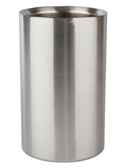 BarCraft Silver Stainless Steel Double Walled Wine Cooler - Image 2 of 3