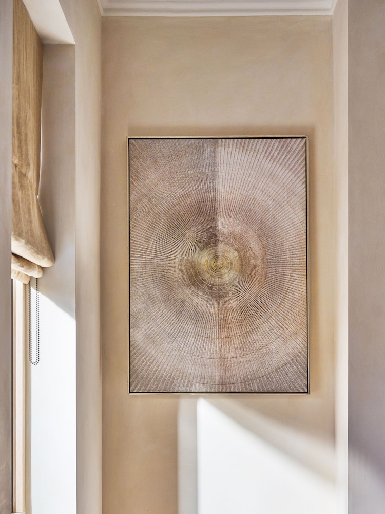 Gold Textured Abstract Framed Canvas Wall Art - Image 1 of 6 Gold Textured Abstract Framed Canvas Wall Art - Image 1 of 6