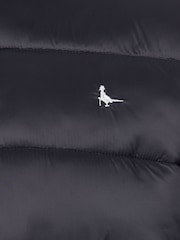 Jack Wills Black Kershaw Hooded Puffer Jacket - Image 8 of 8