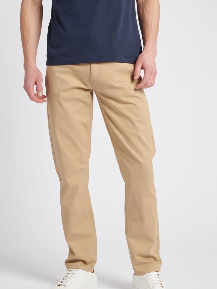 Jack Wills Brown Five Pocket Trousers - Image 1 of 6