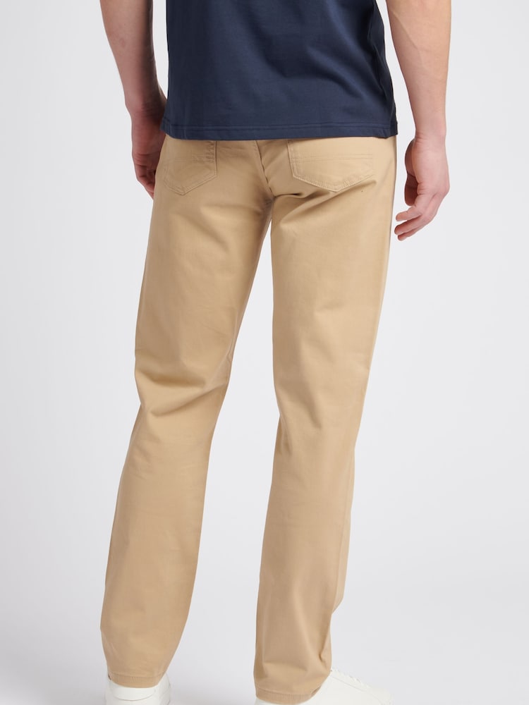 Jack Wills Brown Five Pocket Trousers - Image 2 of 6