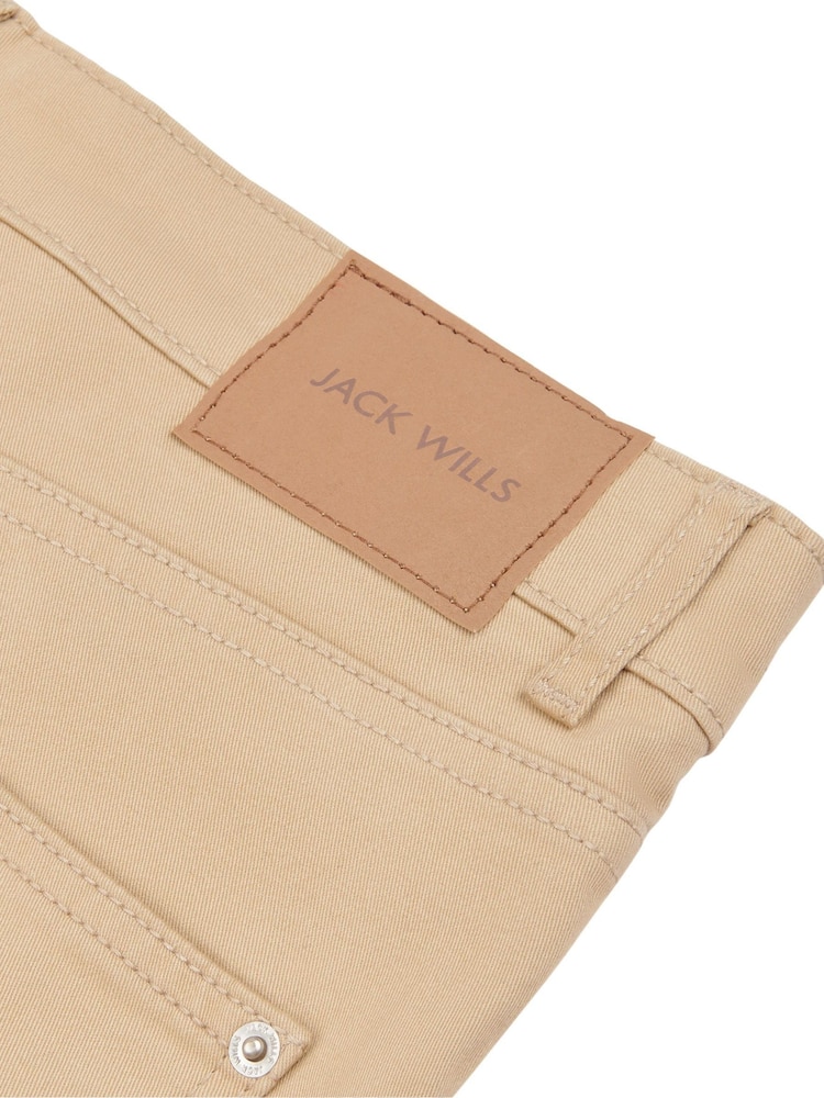 Jack Wills Brown Five Pocket Trousers - Image 6 of 6