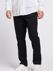Jack Wills Black Cotton Twill Chinos - Image 1 of 4