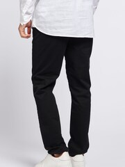 Jack Wills Black Cotton Twill Chinos - Image 2 of 4