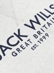 Jack Wills Grey 100% Cotton Batsford Hoodie - Image 6 of 6