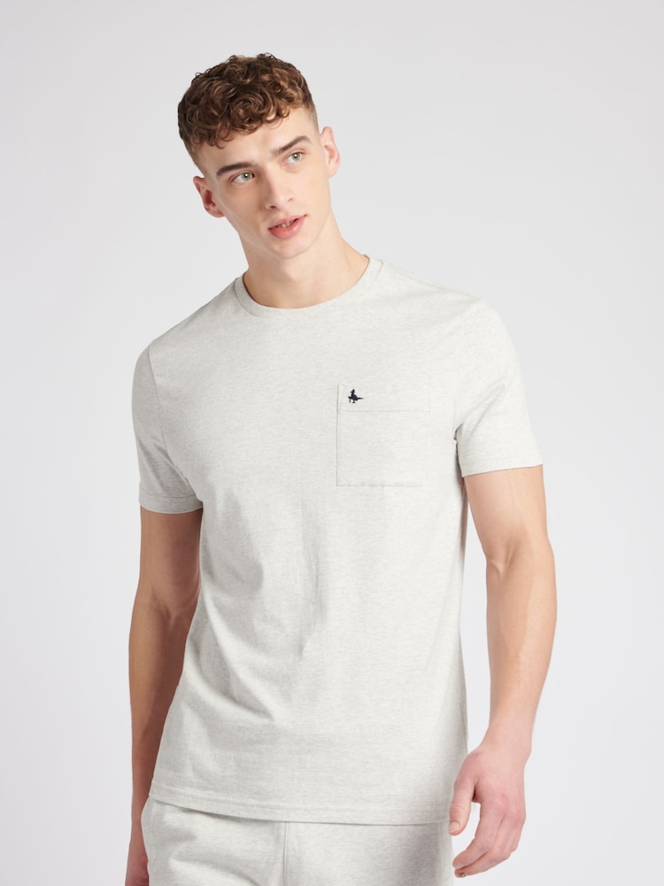 Jack Wills Grey Ayleford T-Shirt - Image 1 of 6
