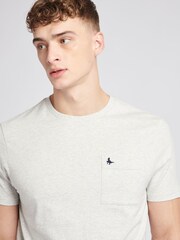 Jack Wills Grey Ayleford T-Shirt - Image 4 of 6