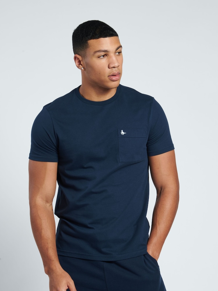 Jack Wills Blue Ayleford T-Shirt - Image 1 of 6